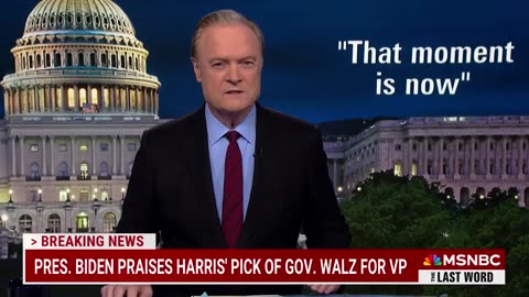 Lawrence: Harris' VP pick Tim Walz just told Trump & GOP to 'Mind your own damn business'