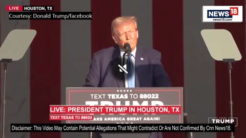 Donald Trump Speech Today Live | Trump Backs Israel In His Florida Speech | Trump Rally Live | N18L