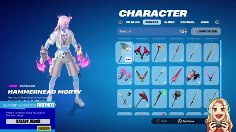 XXLADYREDXX | PICKAXES LOCKER-Fortnite