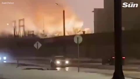 Russian tank factory rocked by massive explosion in latest blow to Putin