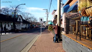 White Rock - Marine Drive - Walk on A Sunny Day