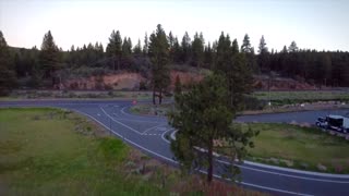 Electric Unicycles at Mount Shasta, California