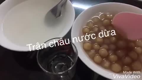 Trân châu nước dừa