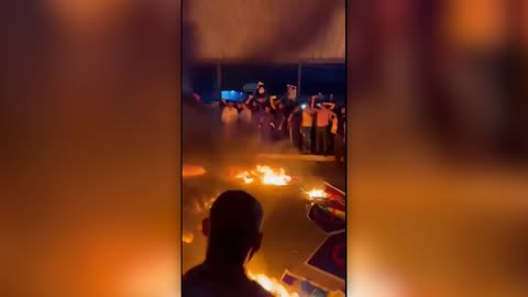 Swedish and LGBTQ flags torched by Iraqi protestors over Quran burning