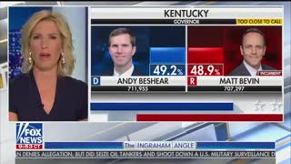 Laura Ingraham: Close race in Kentucky a Testament to ‘The Power of Donald Trump!’