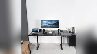 VIVO Electric Height Adjustable 71 x 36 inch Memory Stand Up Desk