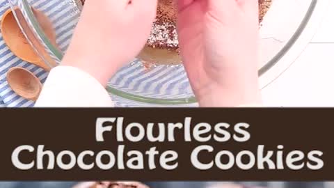 Flourless Chocolate Cookies