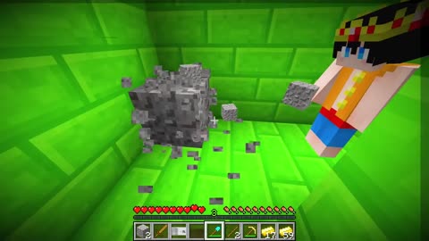 2) 2) SAVING TROLLINO FROM SLIME'S PRISON IN MINECRAFT!