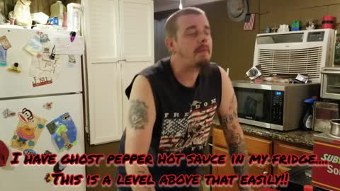 CAROLINA REAPER AND GHOST PEPPER HOT SAUCE CHALLENGE