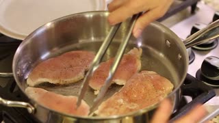 Creamy Coconut Lemon Chicken Over Zoodles | Rockin Robin Cooks