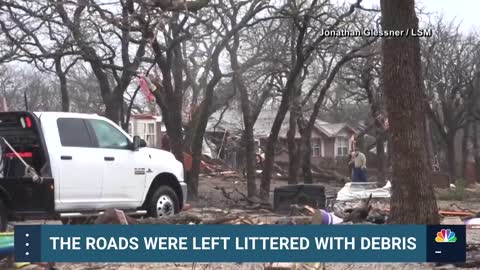 Watch: Texas Newscast Captures Moment Tornado Crosses Two Major Highways