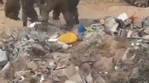 *The Most Moral Army:* IDF troops rescued a Palestinian girl from the rubble of buildings