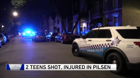 2 teens hospitalized after being shot in Pilsen, Chicago police say