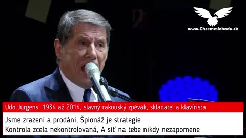 Udo Jürgens: "Skleněný člověk" - jeho poslední píseň - 2014