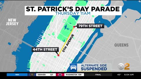 St. Patrick's Day Parade returns to New York City