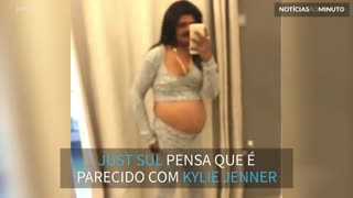 Indiano tenta ficar parecido com Kylie Jenner