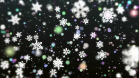 Bedtime Lullabies and Calming snowflake Animation: Baby Lullaby