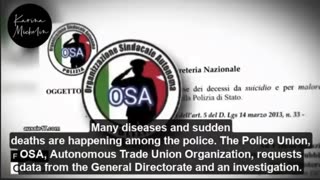 Italian Police Unions Sound the Alarm Over Surge in Officer Deaths Post-COVID-19 Vaccination