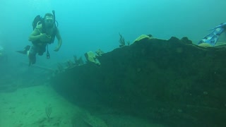 Wreck of the Pelinaion, Bermuda 2022