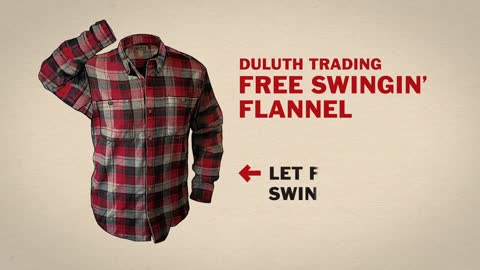 Duluth Trading TV Commercial Let Freedom Swing Free Swingin’ Flannel