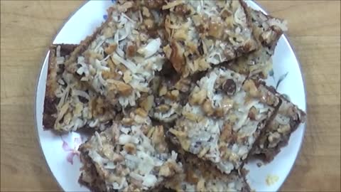 Magic Bars Easy Dessert Recipe