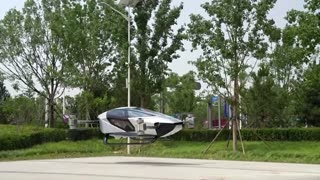 Xpeng's flying car takes test flight in China