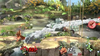 Ganondorf Vs Pokemon Trainer on Garden Of Hope (Super Smash Bros Ultimate)