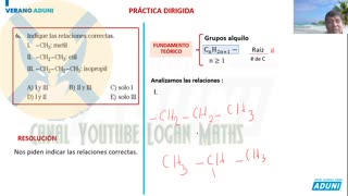 VERANO ADUNI 2022 | Semana 08 | Química