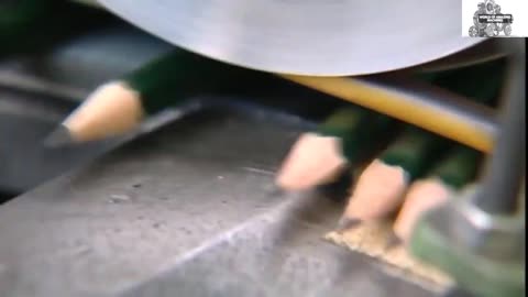 Pencil Manufacturing Process - how pencils are made - incredible machines