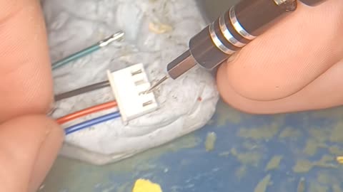 remove and install wire for JST Connector