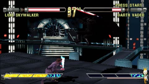 Star Wars Masters of Teras Kasi Leia, Luke, Arden Lyn PS1 Playthrough