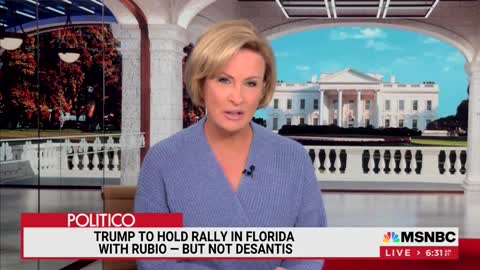 Mika Brzezinski Accuses Trump Of Being 'Scared' Of Gov. DeSantis