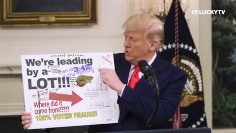 Trump - A Massive Dump of Votes