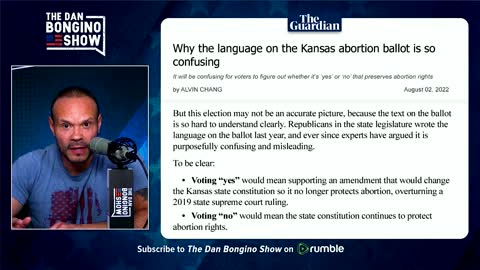 #DANBONGINO - There's more to the Kansas Abortion story...