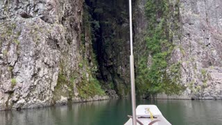 Dorokyo Gorge Japan - Riverboat Ride POV (Pt. 2)