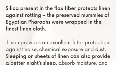 Avoid Polyester, Nylon, Rayon and Polyurethane clothing - use linen for bedsheets