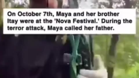 WARNING: DISTURBING CONTENT: video of Israeli girl Maya (18) as she is shot and kidnapped