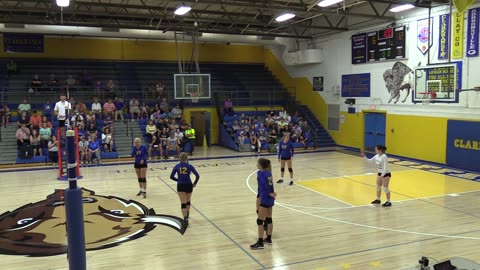 Clarkrange Volleyball Game 8/26/21