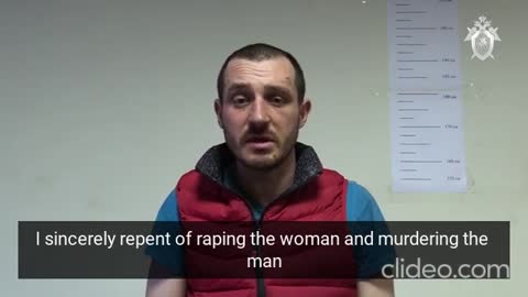 Ukrainian AFU Officer confesses raping and murder of civilians.