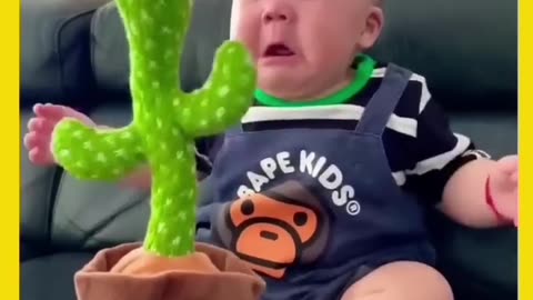 Funny baby cry