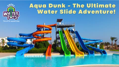 EmpexWatertoys® | Aqua Dunk - The Ultimate Water Slide Adventure!