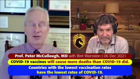 C0VID VACCINES WILL CAUSE MORE DEATHS THAN C0VID-19 DID !! SAYS PROF. PETER MCCULLOUGH, MD