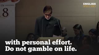 Amitab Bachan Speech