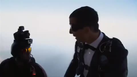 Sky diving