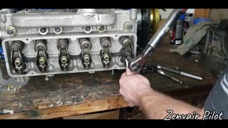 Budget Corvair Aircraft Engine Build Part-12 Valves installed and Fixing my Mistake.