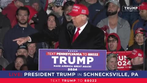 Trump Rally in Schnecksville, Pennsylvania [Full Speech]