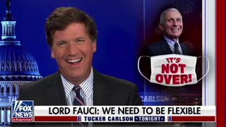 Tucker Carlson: "Today like a groundhog, [Fauci] re-emerged. He missed his power. He wants it back."