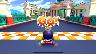Mario Kart Tour - Wario Cup Challenge: Smash Small Dry Bones Gameplay