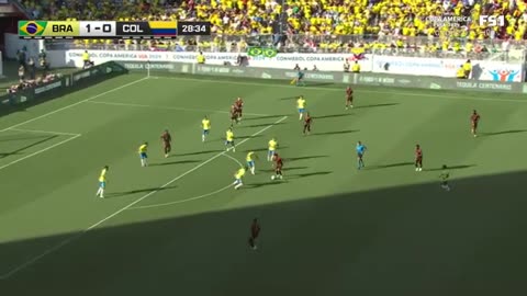 Brazil Vs. Colombia | copa America 2024