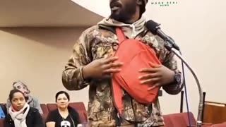 Chicago homeless speaking out about illegal aliens